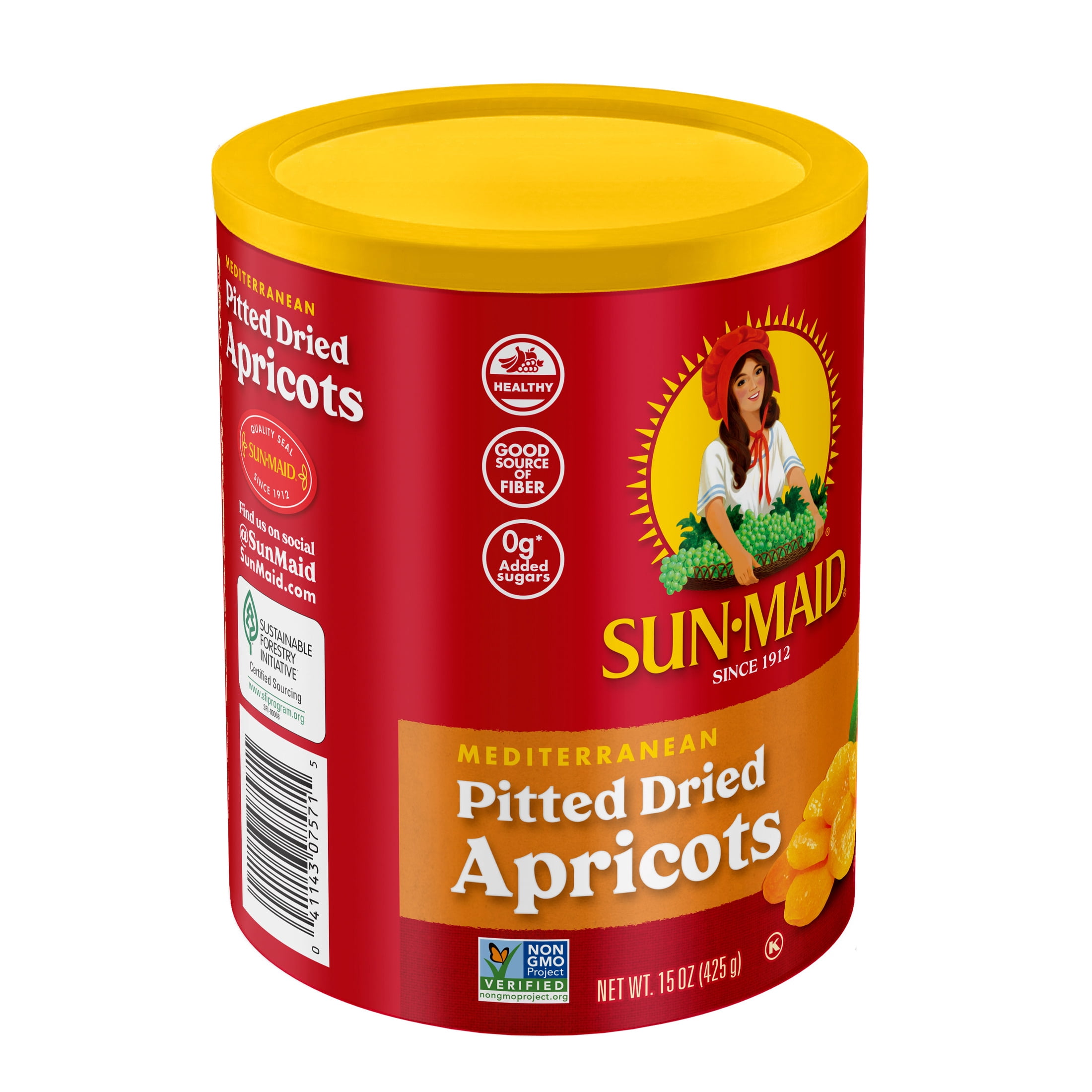 Sun-Maid® Mediterranean Pitted Dried Apricot 15oz Resealable