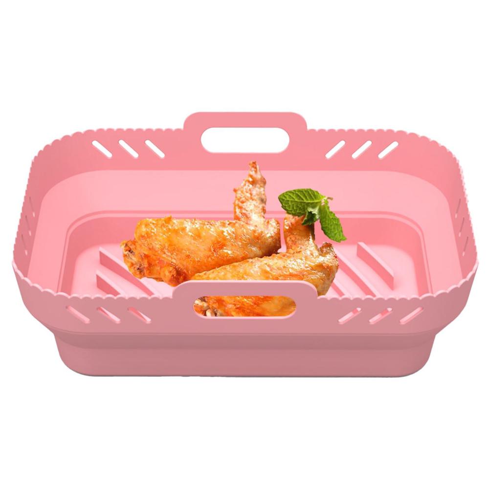 AIEOTT Air Fryer Silicone Pot Air Fryer Silicone Baking Pan Air Fryer Tray