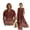 Aztec Tribal Bohemian Geometric Flower, variant on Pine Tree Print Cotton Linen Couple Matching Outfits Women's Sleeveless Summer Dress with Pockets Men's Short Sleeve Button Up Shirt, 2026 Beach Vacation Dress Couple Set, 2XL