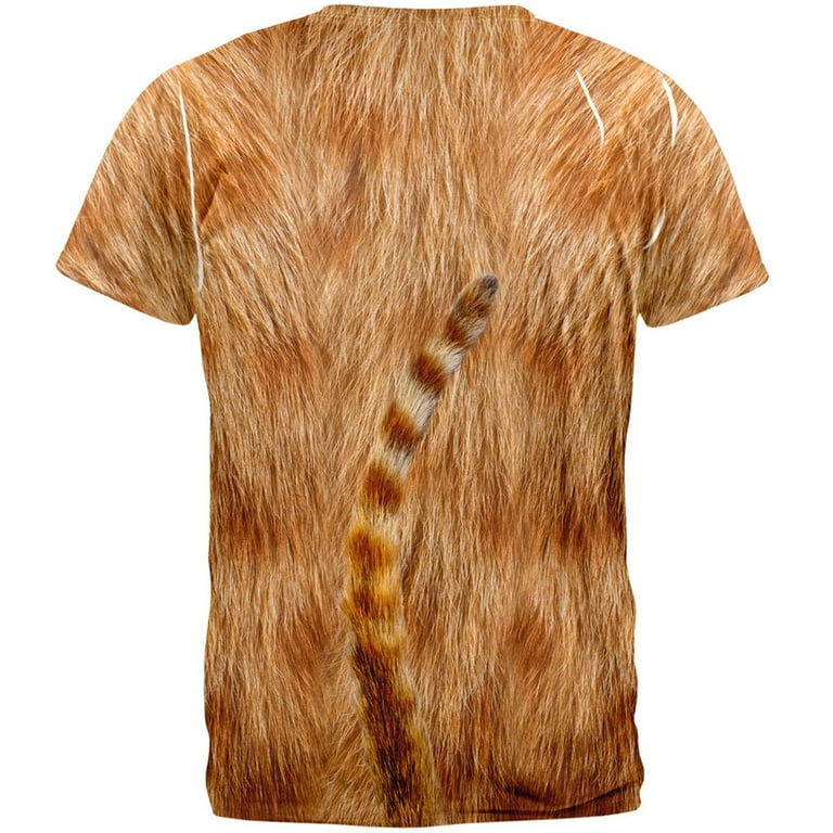 Orange cat costume adult hotsell