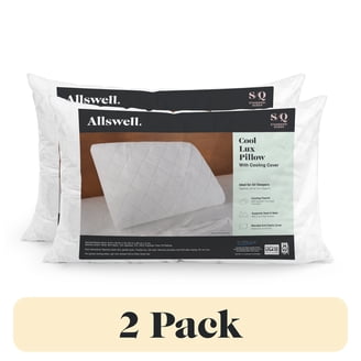 Allswell Down Alternative Bed Pillows, Standard/Queen, Firm, 2pk