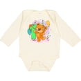 thumbnail image 3 of Inktastic 1st Birthday Teddy Bear Boys or Girls Long Sleeve Baby Bodysuit, 3 of 5