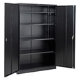 thumbnail image 3 of Unassembled Storage Cabinet, 48x18x78, Black, 3 of 4