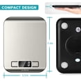 thumbnail image 5 of Ultrean Classic Battery Automatic Shut-Off Digital Kitchen Scales, 5 of 7