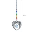 thumbnail image 2 of Cristal Bola de cristal Alas de ángel Colgante Colgante Decoración para el hogar (A) Wdftyju Libre de BPA, 2 of 7
