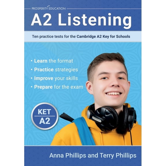 A2 Listening: Ten practice tests for the Cambridge Key for Schools, (Paperback)