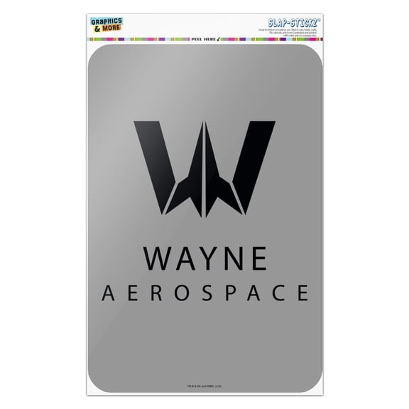 Justice League Movie Wayne Aerospace Home Business Office Sign