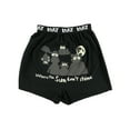 thumbnail image 3 of LazyOne Funny Animal Boxers, Novelty Boxer Shorts, Humorous Underwear, Gag Gifts for Men, Bear, Mosse, Raccoon, Possum, Owl, Night (Where the Sun Don't Shine, Medium), 3 of 7