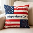 thumbnail image 1 of 4th Of July Independence Day Pillow Covers Patriotic Flag Throw Pillow Cases And Decorative Cushion Covers For Home Sofa Couch, 1 of 7