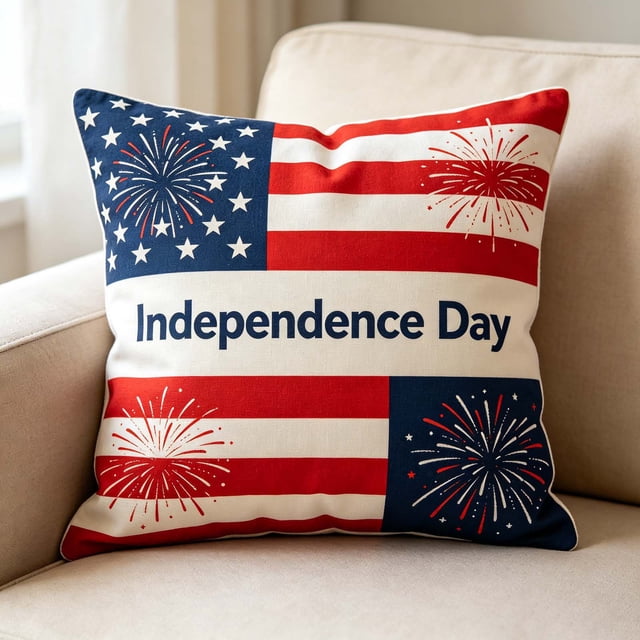 4th Of July Independence Day Pillow Covers Patriotic Flag Throw Pillow Cases And Decorative Cushion Covers For Home Sofa Couch