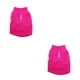 thumbnail image 2 of Greeniant Ropa para perros Suavidad Suministros para mascotas Chaleco para cachorros exquisito y flexible Trajes para perros Camisetas Sudadera Rosa roja L 2Conjunto, 2 of 6