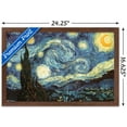 thumbnail image 3 of The Starry Night by Vincent van Gogh Wall Poster, 14.725" x 22.375", Framed, 3 of 3