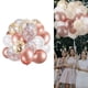 thumbnail image 5 of Paquete de 60 globos de látex de 12 pulgadas con lentejuelas en rosa, blanco y oro rosa: ideal para cumpleaños, bodas y decoraciones de fiesta, 5 of 10