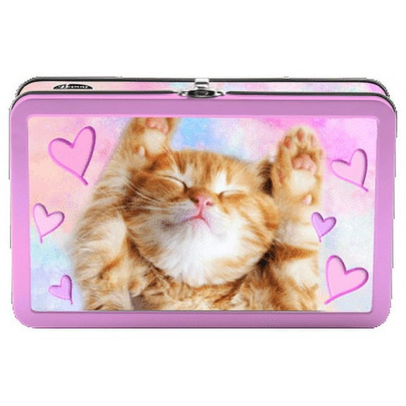 Find It Tin Pencil Box, Love Kitty