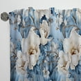 thumbnail image 3 of Designart "Ethereal Flourishing Rococo VII" Floral Room Darkening Curtain Panel, 3 of 6
