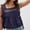 Navy, variant on TODOZO Crop Tank Top for Women 2025 Womens Summer Tops Summer Tops for Women Embroidery Flower Tank Tops for Women Y2K Sleeveless Square Neck Tie Up Cropped Vest Summer Chic Going Out Blouse