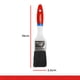 thumbnail image 3 of KIT DE 4 BROCHAS PROFESIONAL MANGO SOLIDO 25.4MM SANTUL 9226, 3 of 5
