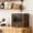 Walnut, variant on 2-Layer Large Bread Box for Kitchen Countertop – Wooden Farmhouse Bread Bin with Acrylic Window, 14.6"L x 9.5"W x 14.2"H