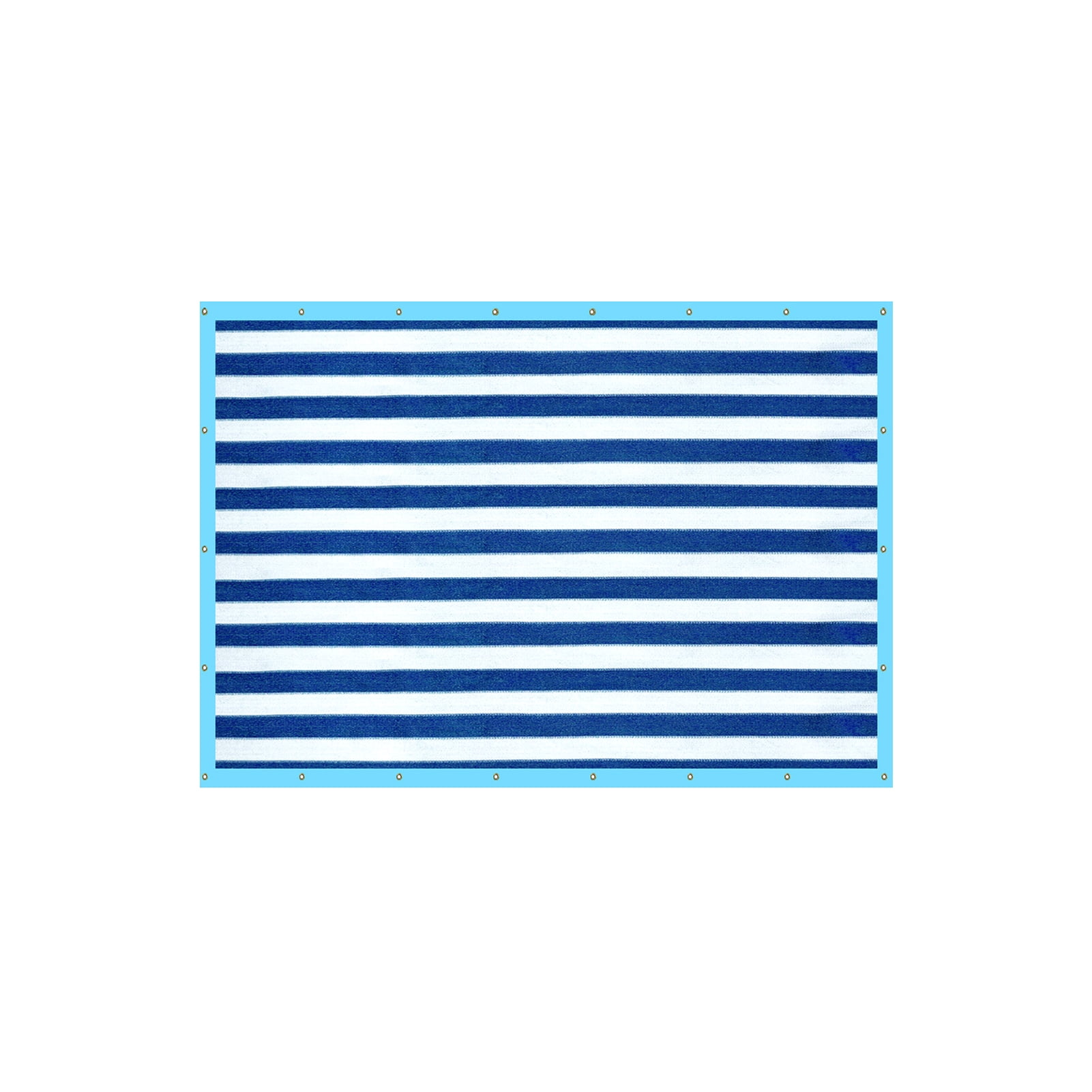 Privacy Screen Sun Ion Backyard Hdpe Sunshade Net Garden Striped Style Walmart Com