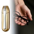 thumbnail image 2 of Glasses Cleaning Brush Glasses Cleaning Brush Portable Glasses Cleaning Equipped with Microfiber Technology Portable Mini Sunglasses Brush Cleaning Tool Easy To Carry, 2 of 2