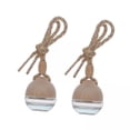 thumbnail image 1 of 2x2 Botellas de Cristal Portátiles para Colgar . , 2 piezas, 1 of 8