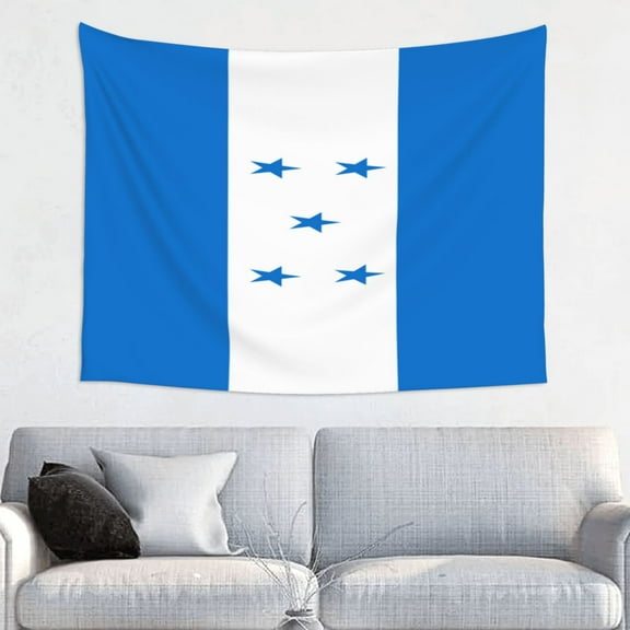 Honduras Flag Tapestry Aesthetic Tapestry Wall Hanging For Room Bedroom Dorm Room Decor 29x37 Inches