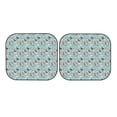 thumbnail image 7 of Goofa Animal Dog Pattern 2 Piece Car Windshield Sun Shade Foldable | Front Windshield Shade for Sun, Heat and UV Rays | Sunshade for Car Front Window-Small, 7 of 7