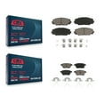thumbnail image 1 of CMX Front Rear Ceramic Brake Pads Kit for Car Toyota Matrix Pontiac Vibe Scion Corolla iM tC KCX-100431, 1 of 9
