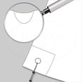 thumbnail image 1 of Tzitzis Poly Cotton Size 4 Round Neck 1 Hole Meyuchad Tzitzis Strings, 1 of 1