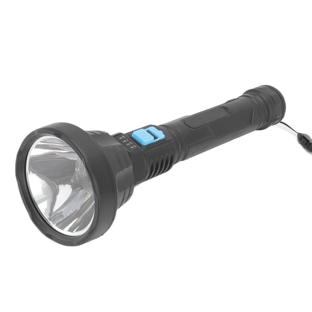 Linterna LED, Linterna Recargable De Amplia Aplicación, Carga USB, 3 Modos De Iluminación, Pantalla De Batería Para Senderismo