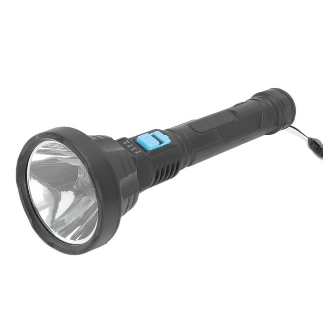 Linterna LED, Linterna Recargable De Amplia Aplicación, Carga USB, 3 Modos De Iluminación, Pantalla De Batería Para Senderismo