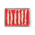 thumbnail image 5 of Talisman Designs Silicone Oven-Safe Bacon Mat | Family Friendly Kitchen Tools | 11x16 inches | Red | Roasting Mat for Meat and Produce, 5 of 5