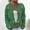#033-Green, variant on Cutuoiiu Women's Casual Christmas Vintage Print Long Sleeve Cardigan Button Coat Gifts
