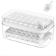 thumbnail image 1 of Contenedor de Cubitos de Hielo con Tapa Moldes para Cubitos de Hielo Bandejas de Hielo para Congelador Bandeja para Cubitos de Hielo Molde Contenedor de Congelador Extraíble, 1 of 5