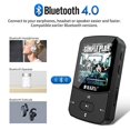 thumbnail image 2 of Clip Mp3 Player con Bluetooth 5.0 16GB Reproductor de música de sonido, 2 of 4