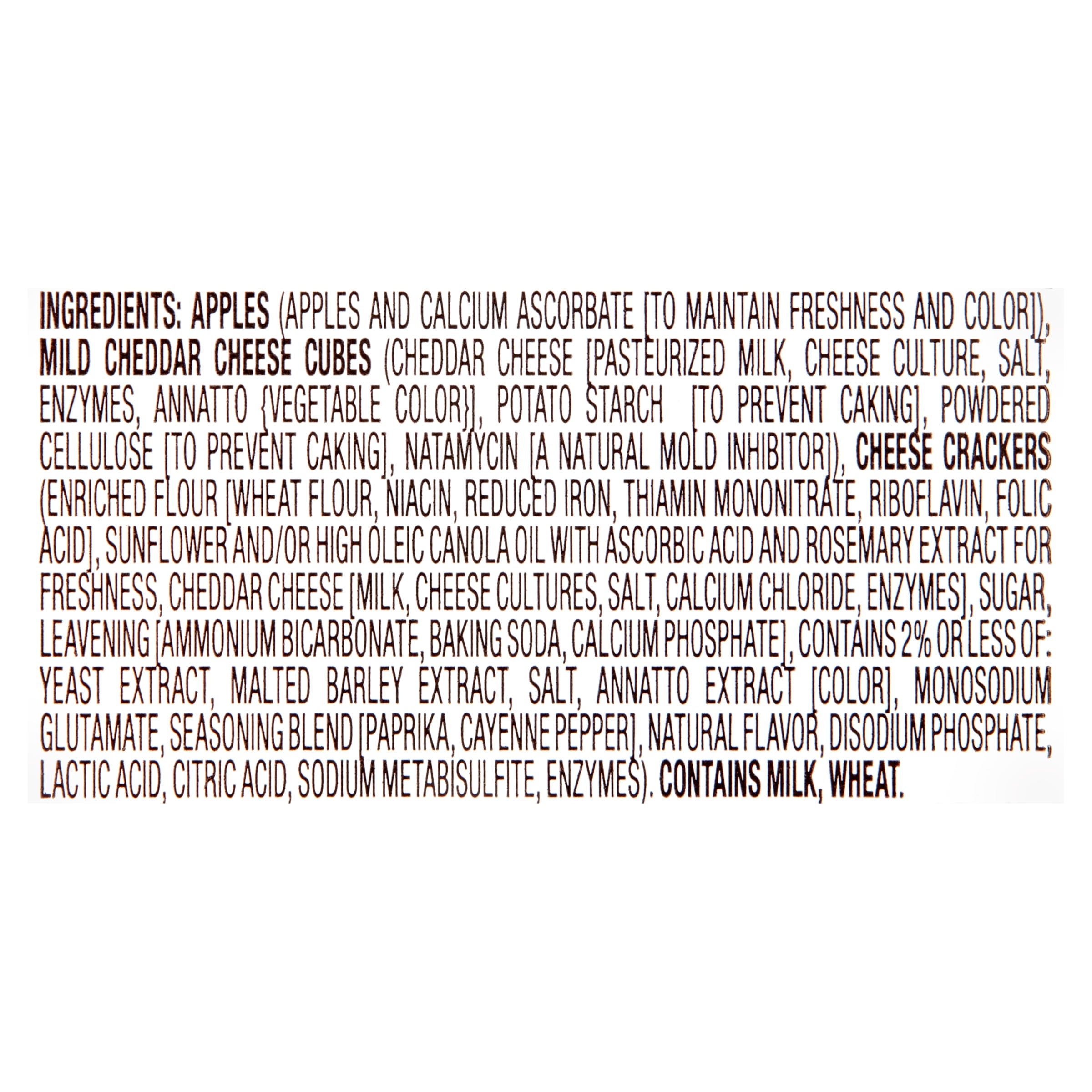 Crunch Pak Foodles Snack Pack with Peeled Apples, Crackers & Cheese, 3.85 oz