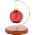 thumbnail image 2 of Bard's Fruitwood Ornament Stand, Mini, 4.625" H x 2.875" W x 3.5" D, Pack of 2, 2 of 4