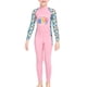 thumbnail image 1 of Muebles multicolores traje de buceo Mangas largas y pantalones Mono de traje de baño para snorkeling surf aplicable a todas las temporadas rosa m Advancent OD003660-02, 1 of 7
