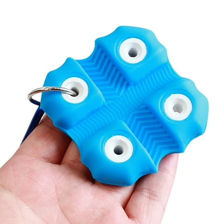 Aqyh Arrow Puller - Silicone Small Archery Target Remover Gripper with Hanging Buckle Ergonomic Hand Saver for Practice