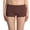 Coffee, variant on Jamicy Womens Seamless Underwear Lace Trim Shorts Biker Seamless Panties Slip Under Short Boyshorts