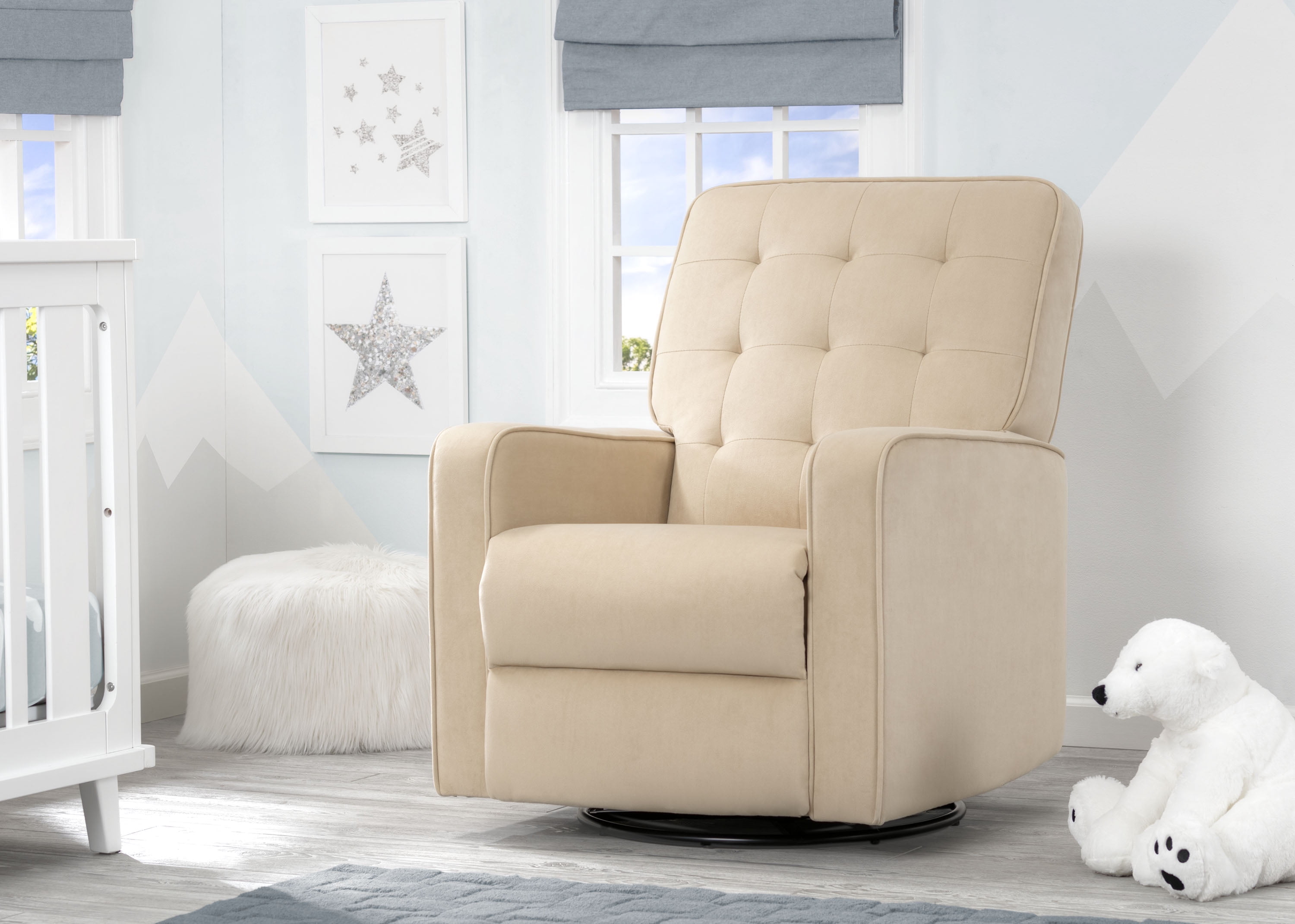 delta gavin nursery glider