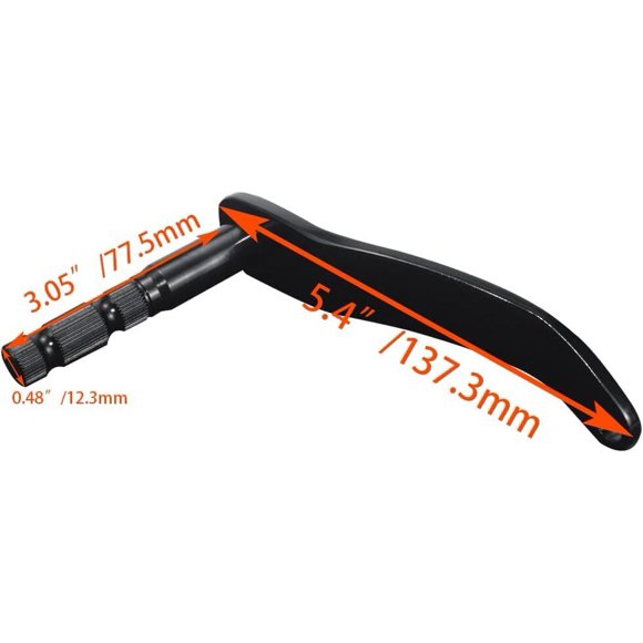 Black extended shift lever arm for Harley Softail Fat Boy 2018-2023-