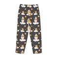 thumbnail image 5 of Balery Cute Bee Gnome print Women's Pajama Pants,Ultra Lightweight Pjs,Lounge Pant-X-Large, 5 of 9