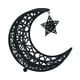 thumbnail image 4 of Bandeja de servir,Bandeja Ramadán Bandeja Estrella Luna Eid Mubarak,Bandeja para servir comida para fiestas Platos de metal Ramadán,Bandejas para servir Ramadán para bandejas Eid Negro L, 4 of 9