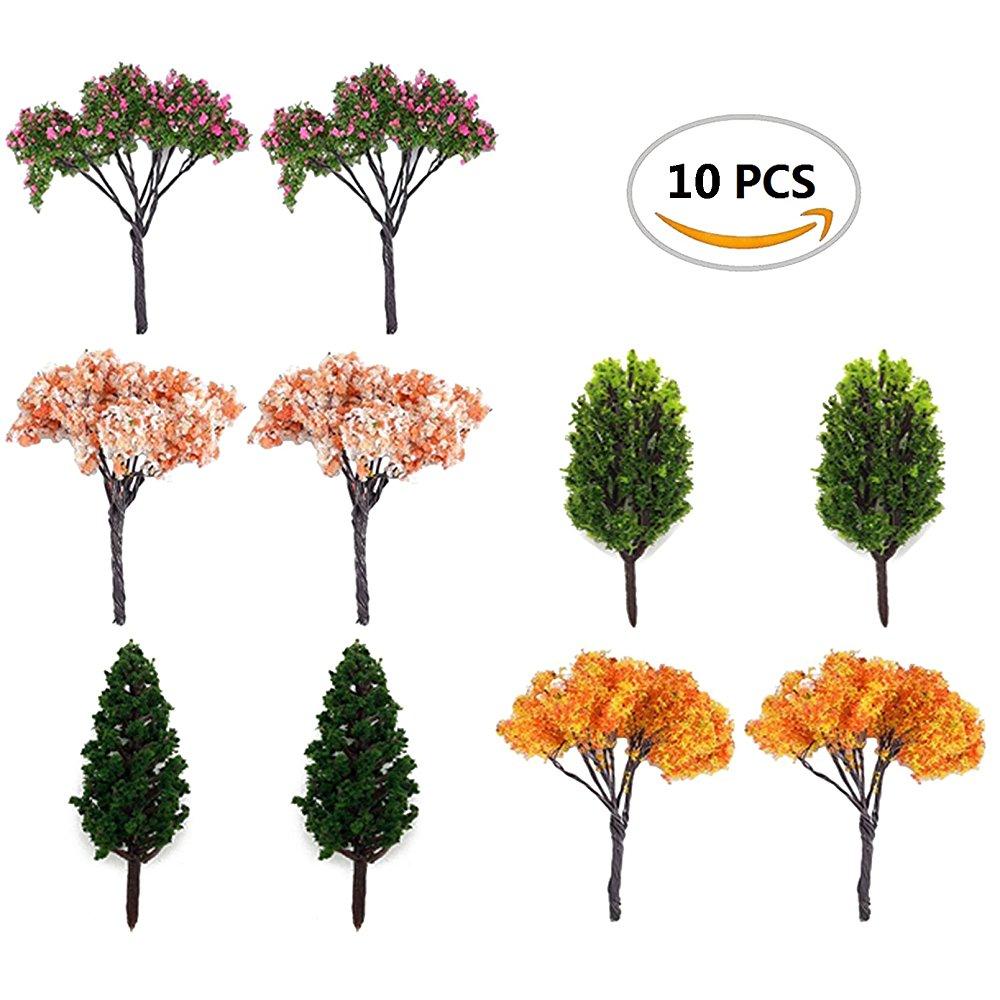 10PCS Moss Flower Miniature Garden Decoration Pots Fairy Garden Ornament Micro