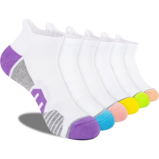 Women's Low Cut Athletic Socks 6 Pack – Cushioned Running Sports Socks With Tab, No Show