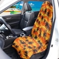 thumbnail image 2 of Uorisanigo Car Seat Towel Covers Front Seats Waterproof Coconut Trees Bucket Towel Seat Covers Fits for Most Vehicles , Auto Accessories Protectors Decor Easy to Install, 2 of 6