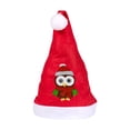 thumbnail image 2 of 4 Piezas DIY Sombrero Navidad Comodidad Suave para Adultos Unisex (búho #1), 2 of 2