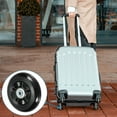 thumbnail image 5 of Uxcell Replacement Luggage Suitcase Wheels Kit, 84mmx24mm Swivel Caster Wheels, 5 of 6