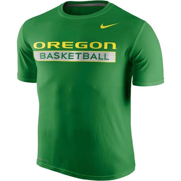 Nike Oregon Basketball Graphic Camiseta para Hombre, Verde, X-Large Nike Camiseta gráfica